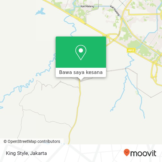 Peta King Style, Cikarang Selatan Bekasi 17320