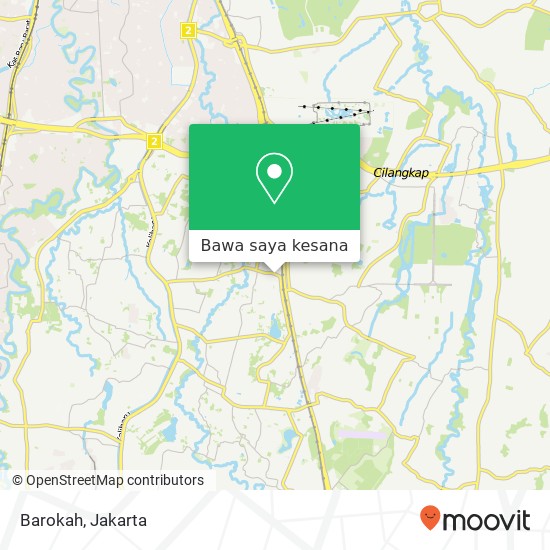 Peta Barokah, Jalan Ciracas Ciracas Jakarta 13730