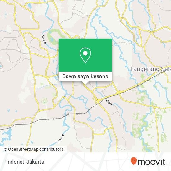 Peta Indonet