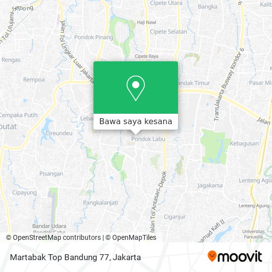 Peta Martabak Top Bandung 77