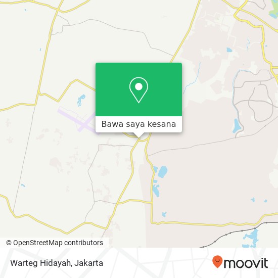 Peta Warteg Hidayah, Jalan Raya Legok-Tangerang Legok Tangerang