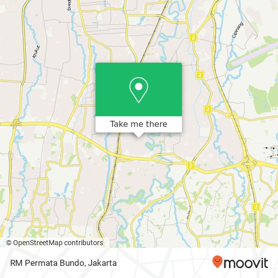 Peta RM Permata Bundo, Jalan Poltangan Jagakarsa Jakarta 12530