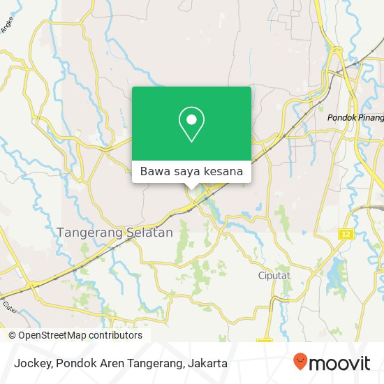 Peta Jockey, Pondok Aren Tangerang