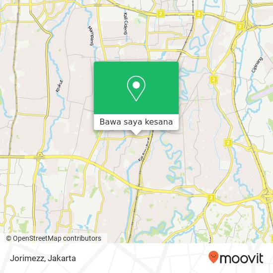 Peta Jorimezz, Jalan Raya Ragunan Pasar Minggu Jakarta 12520