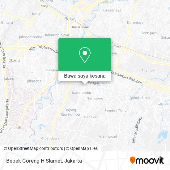 Peta Bebek Goreng H Slamet