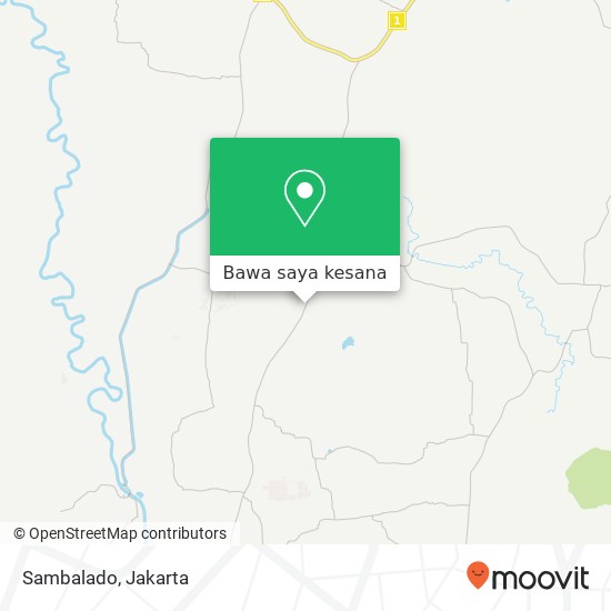 Peta Sambalado, Jalan Raya Cisoka Adiyasa Cisoka Tangerang