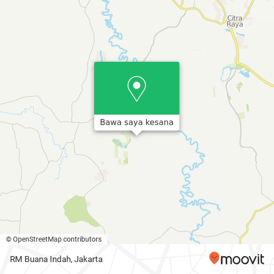 Peta RM Buana Indah, Jalan KH Abdul Wahid Tigaraksa Tangerang