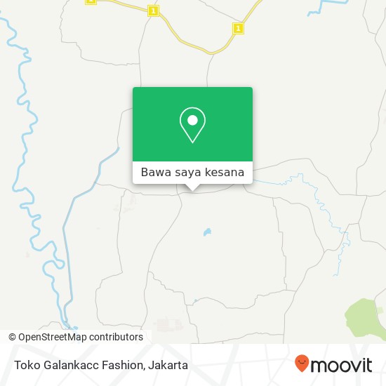 Peta Toko Galankacc Fashion, Jalan Raya Cisoka-Tigaraksa Cisoka Tangerang