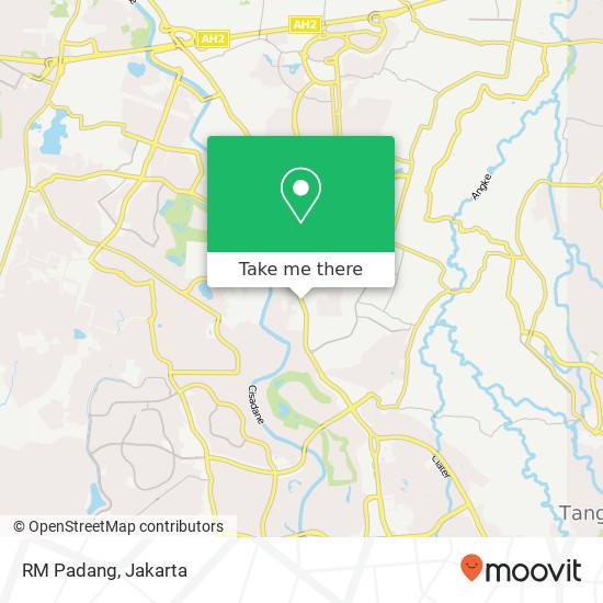 Peta RM Padang, Jalan Raya Serpong Serpong Utara Tangerang