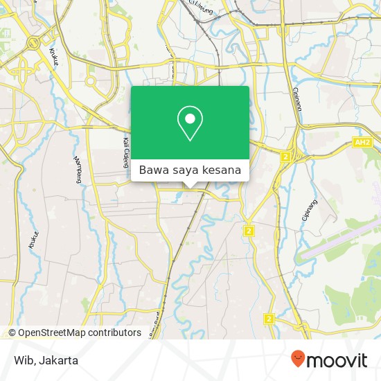 Peta Wib, Jalan Pahlawan Pancoran Jakarta 12750
