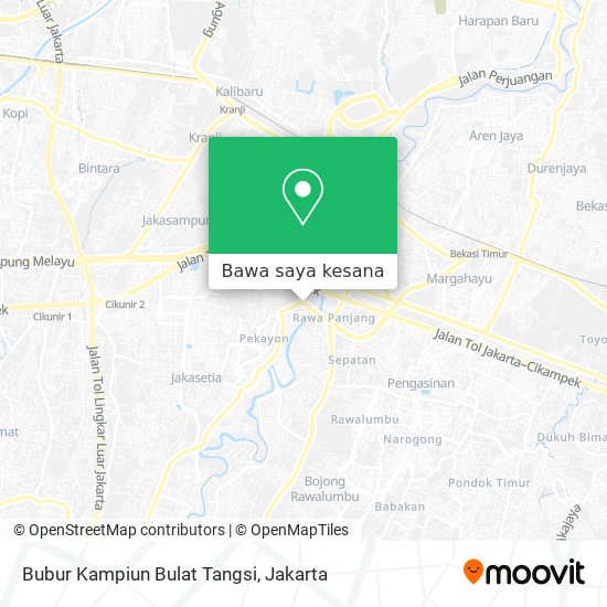 Peta Bubur Kampiun Bulat Tangsi