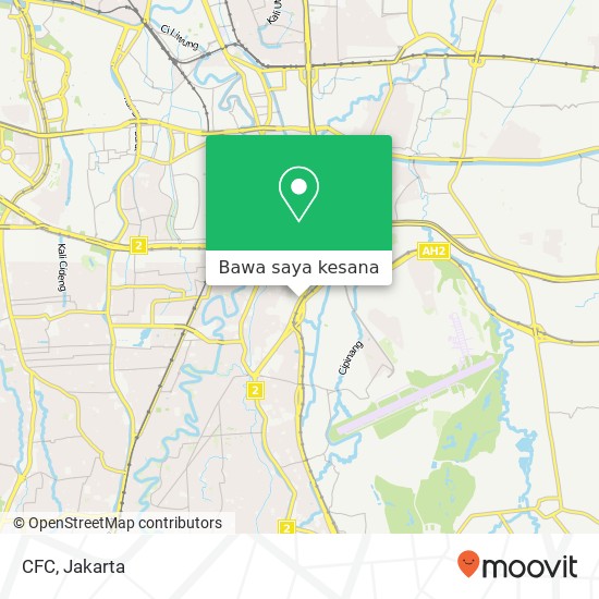 Peta CFC, Kramatjati Jakarta 13630