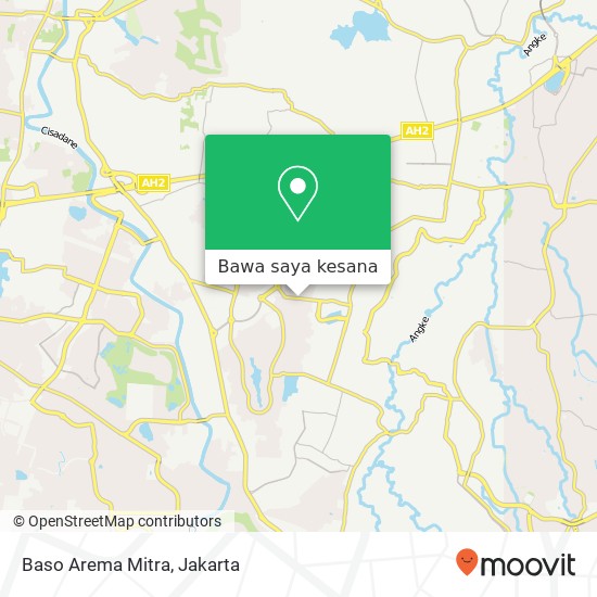 Peta Baso Arema Mitra, Jalan Bhayangkara Raya Serpong Utara 15336