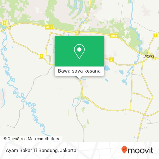 Peta Ayam Bakar Ti Bandung, Jalan Citra Raya Boulevard Cikupa Tangerang