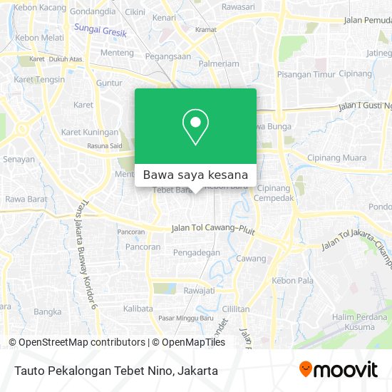 Peta Tauto Pekalongan Tebet Nino