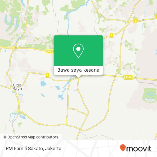 Peta RM Famili Sakato, Jalan Raya Plp Curug Curug Tangerang 15810