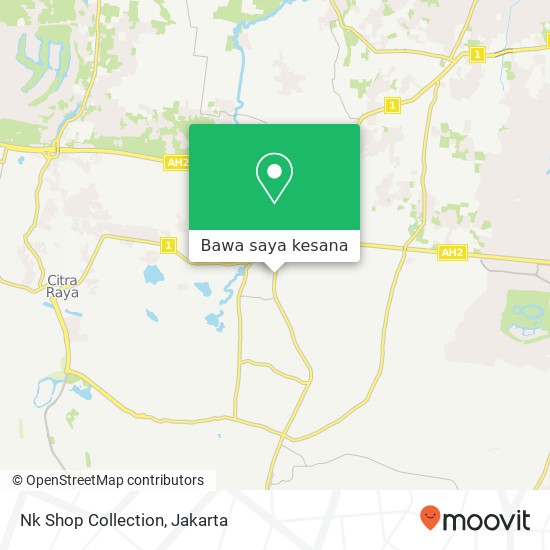 Peta Nk Shop Collection, Jalan Raya Plp Curug Curug Tangerang 15810