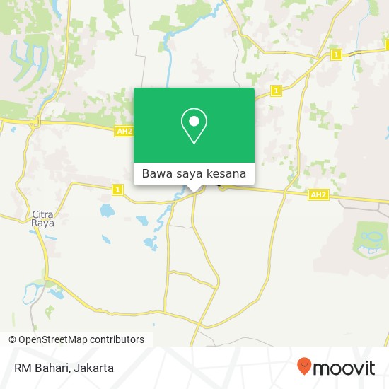 Peta RM Bahari, Jalan Raya Serang Curug Tangerang 15810