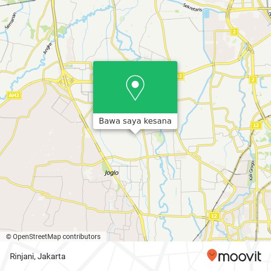 Peta Rinjani, Kembangan Jakarta Barat 11630