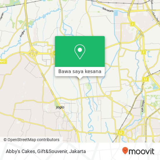 Peta Abby's Cakes, Gift&Souvenir, Jalan Pemanclngan Kembangan Jakarta Barat 11630