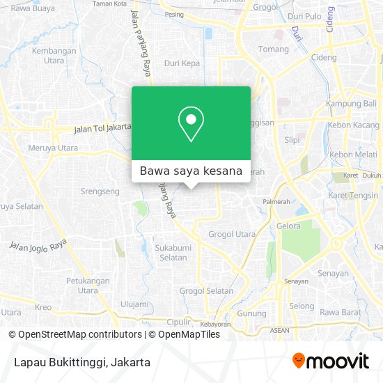 Peta Lapau Bukittinggi