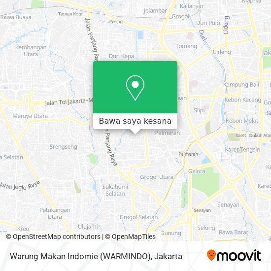 Peta Warung Makan Indomie (WARMINDO)