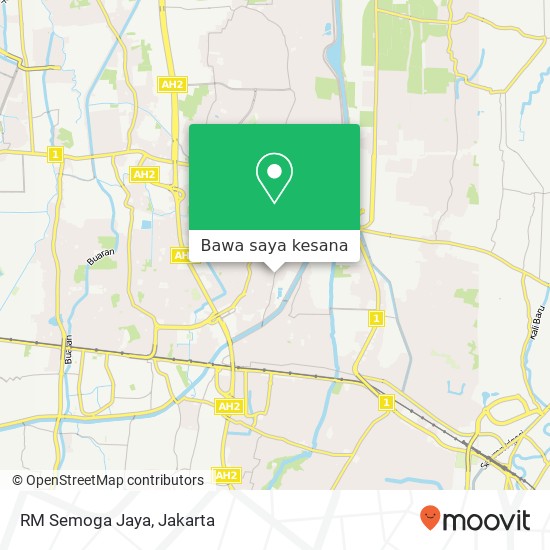 Peta RM Semoga Jaya, Jalan Rawa Kuning Cakung Jakarta 13950