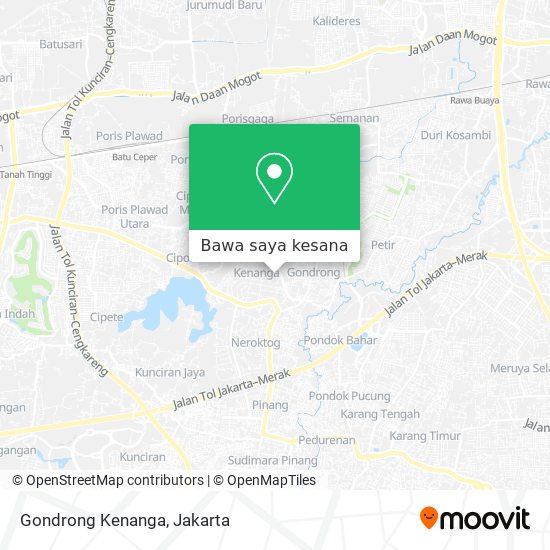 Peta Gondrong Kenanga