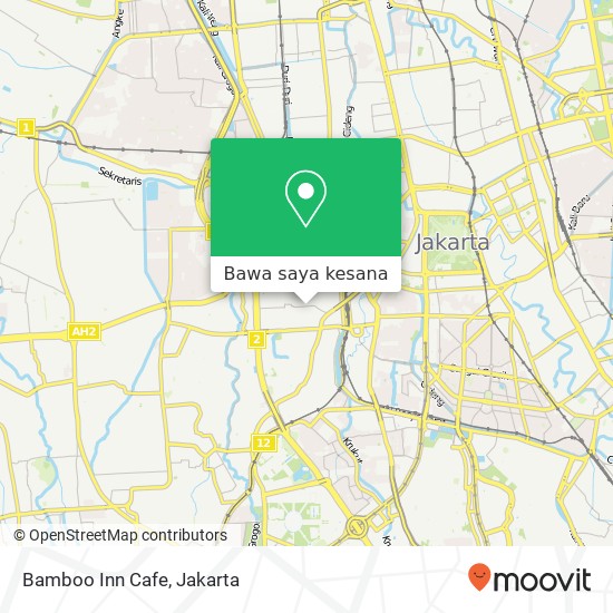 Peta Bamboo Inn Cafe, Jalan Kota Bambu Utara Palmerah Jakarta Barat 11420