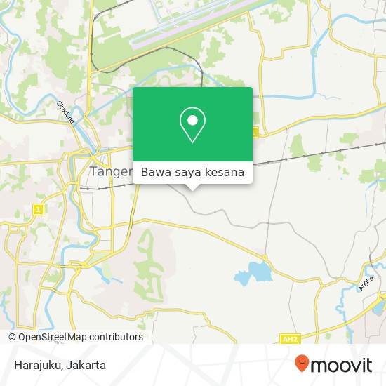 Peta Harajuku, Jalan Permata Raya Tangerang Tangerang Kota 15119