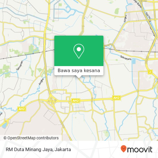 Peta RM Duta Minang Jaya, Jalan Puri Kembangan Kembangan Jakarta 11610