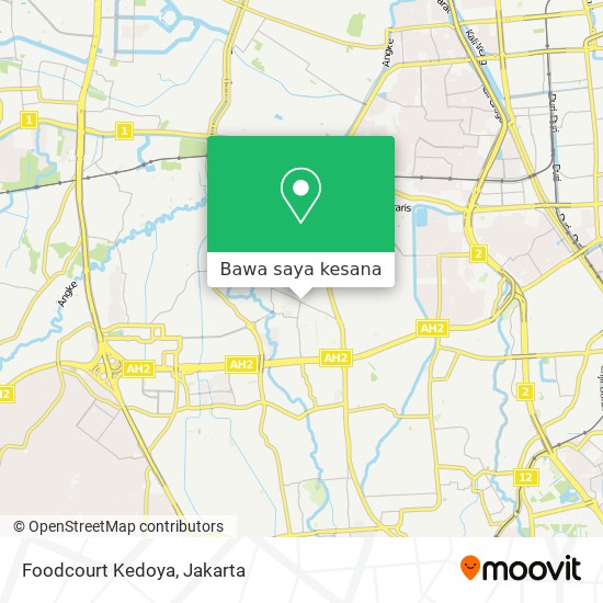 Peta Foodcourt Kedoya
