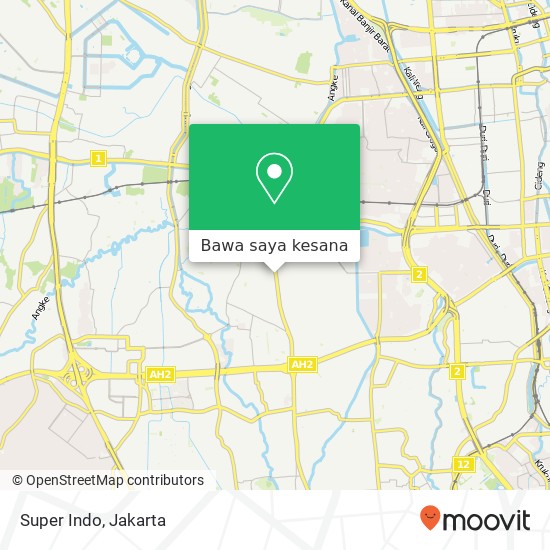 Peta Super Indo, Jalan Panjang Raya Kebon Jeruk 11520