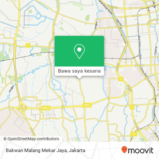 Peta Bakwan Malang Mekar Jaya, Jalan Panjang Raya Kebon Jeruk 11520