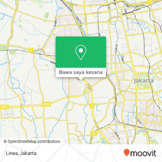 Peta Linea, Grogol Petamburan Jakarta 11470