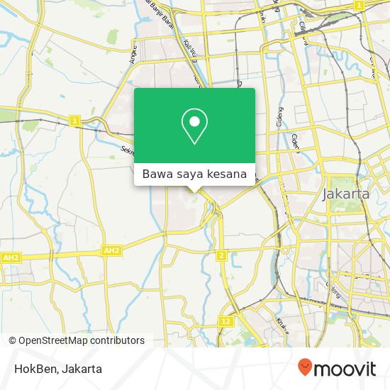 Peta HokBen, Grogol Petamburan Jakarta 11470