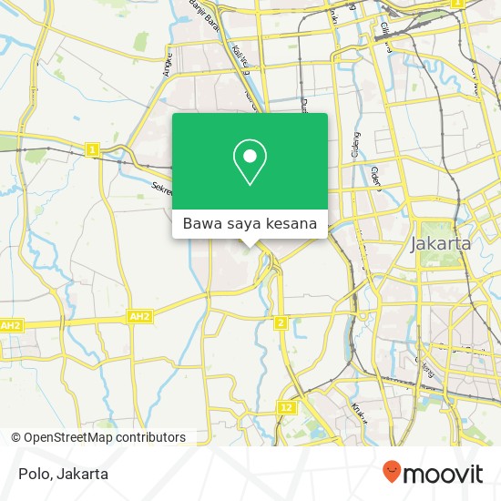 Peta Polo, Grogol Petamburan Jakarta Barat 11470