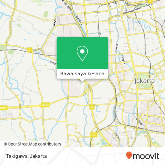 Peta Takigawa, Grogol Petamburan Jakarta Barat 11470