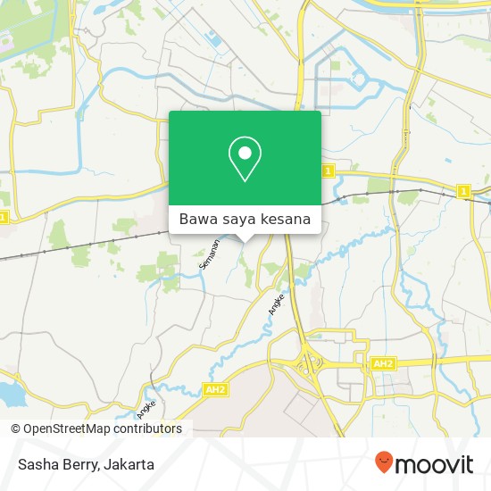 Peta Sasha Berry, Jalan Kosambi Utara Raya Cengkareng Jakarta 11750