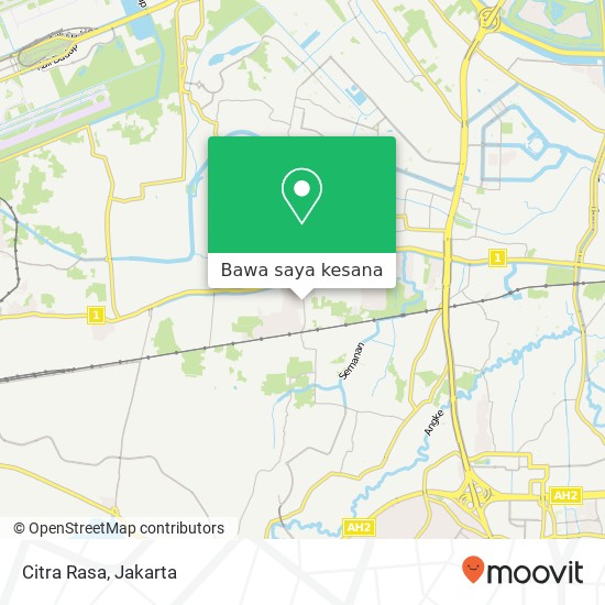 Peta Citra Rasa, Jalan Semanan Raya Kalideres Jakarta 11850