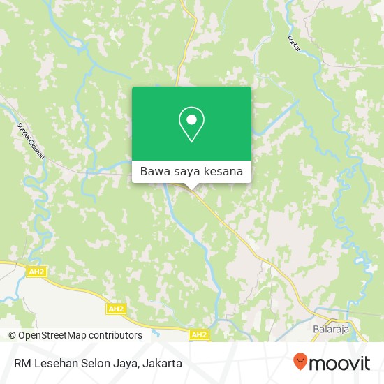 Peta RM Lesehan Selon Jaya, Jalan Raya Kresek Sukamulya Tangerang