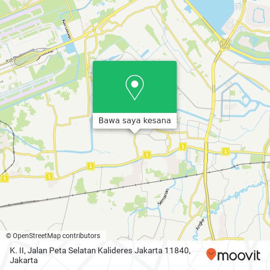 Peta K. II, Jalan Peta Selatan Kalideres Jakarta 11840