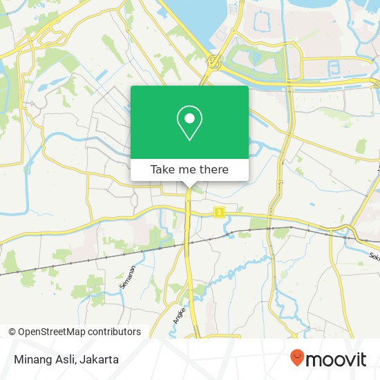 Peta Minang Asli, Jalan Lingkar Luar Cengkareng Jakarta 11730