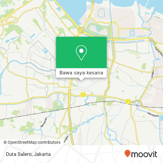 Peta Duta Salero, Jalan Fajar Baru Utara Cengkareng Jakarta 11730