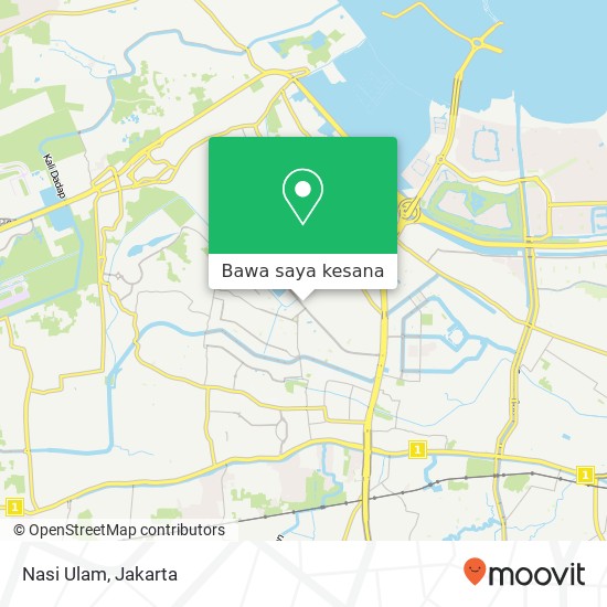 Peta Nasi Ulam, Kalideres Jakarta