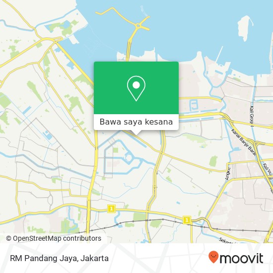 Peta RM Pandang Jaya, Jalan Kapuk Raya Cengkareng Jakarta 11720