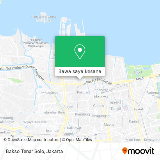 Peta Bakso Tenar Solo