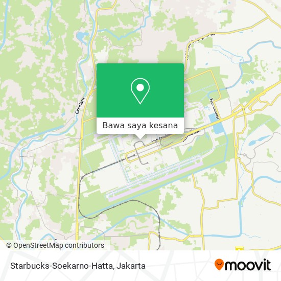 Peta Starbucks-Soekarno-Hatta