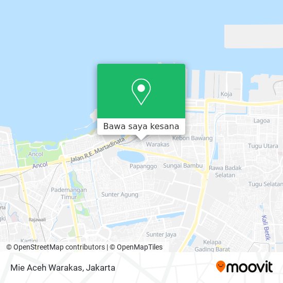 Peta Mie Aceh Warakas