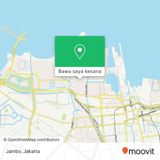 Peta Jambo, Jalan Niaga Penjaringan Jakarta 14450